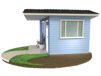 rendering of a concrete slab foundation